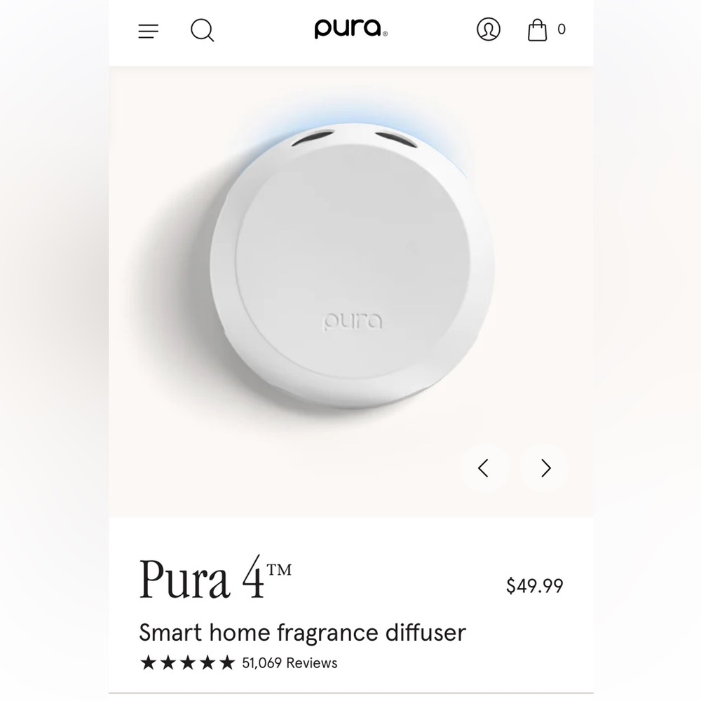 Pura 4 Smart Home Fragrance Diffuser